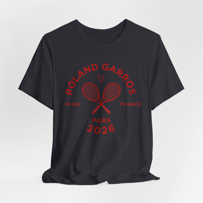 Roland Garros 2026 Paris Tennis Tee