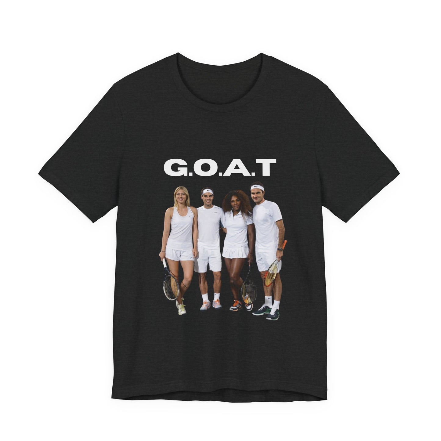 GOAT Tennis Players T-Shirt – Vintage Court Team Graphic Tee