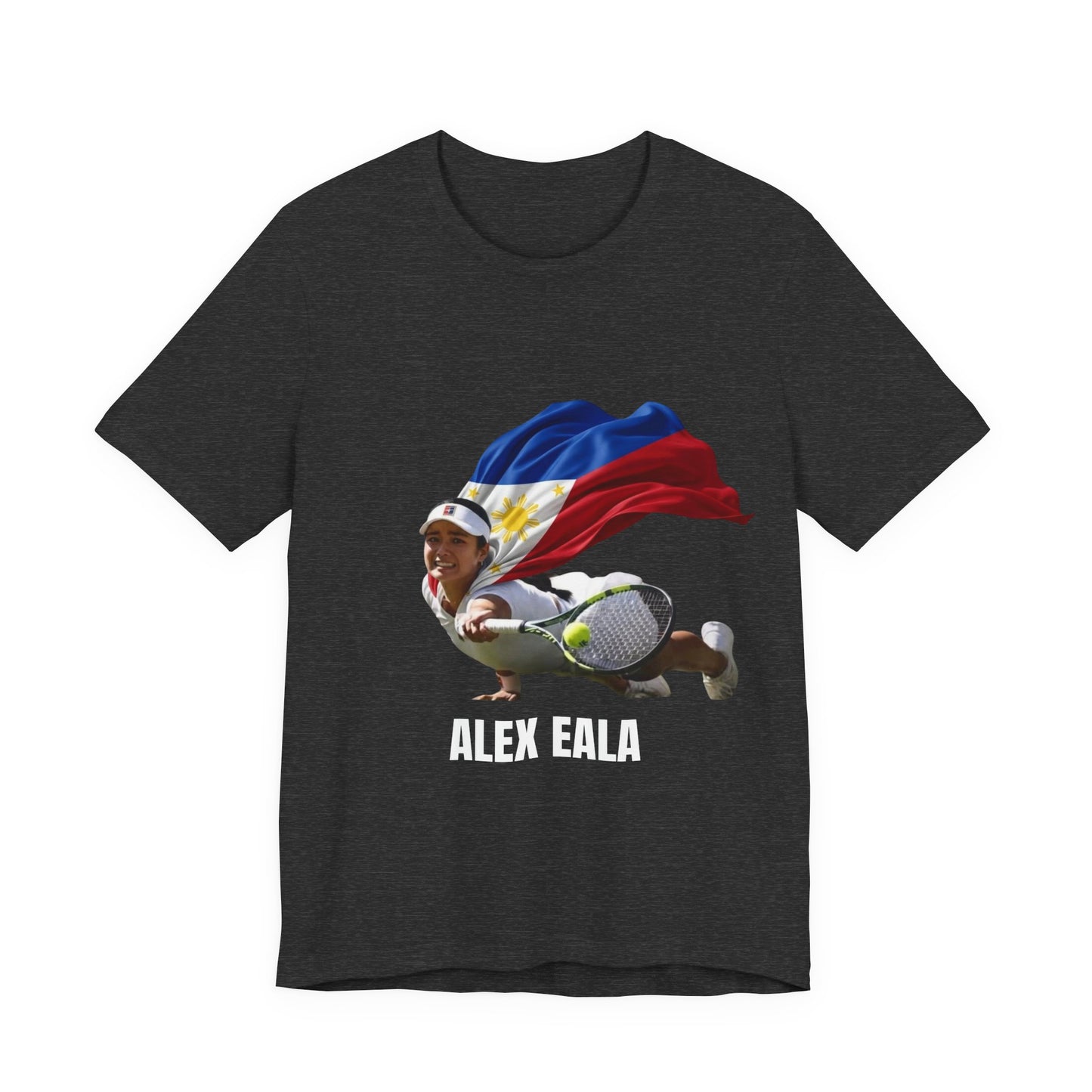 Tennis Superhero Tee — Philippine Flag Athlete Graphic