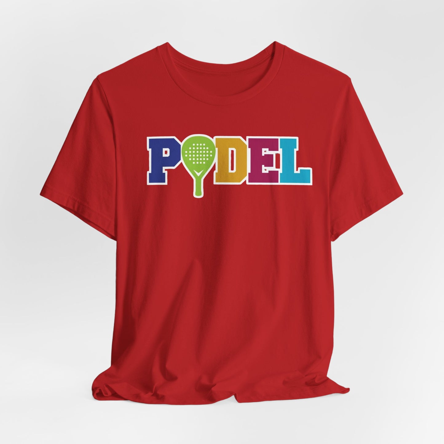 PÖDEL Paddle Tee – Colorful Pickleball Graphic T-Shirt
