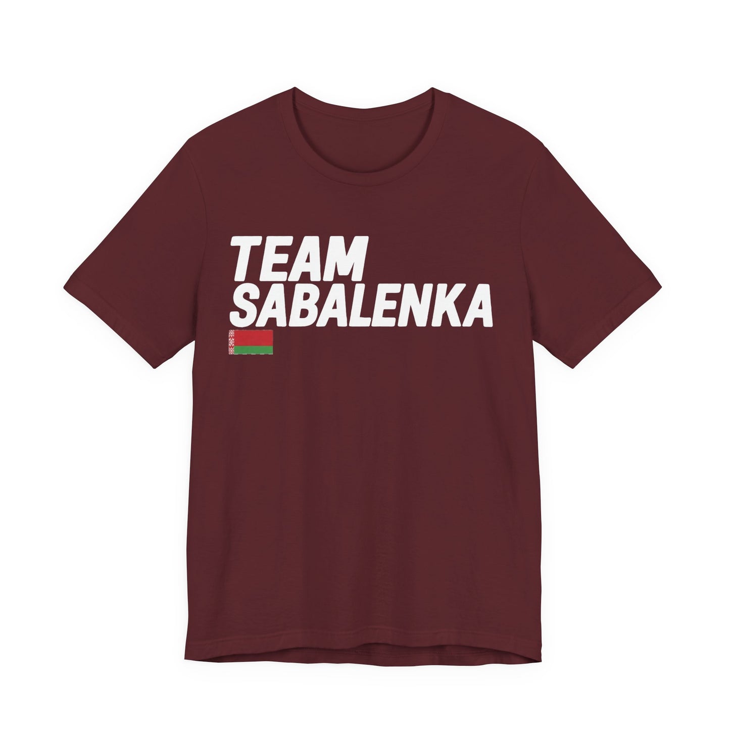 Team Sabalenka Minimalist Pan-African Flag T-shirt