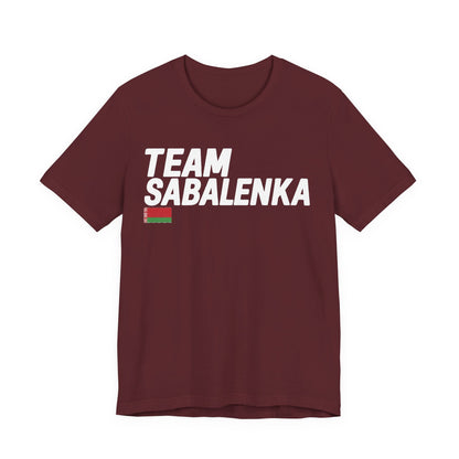 Team Sabalenka Minimalist Pan-African Flag T-shirt