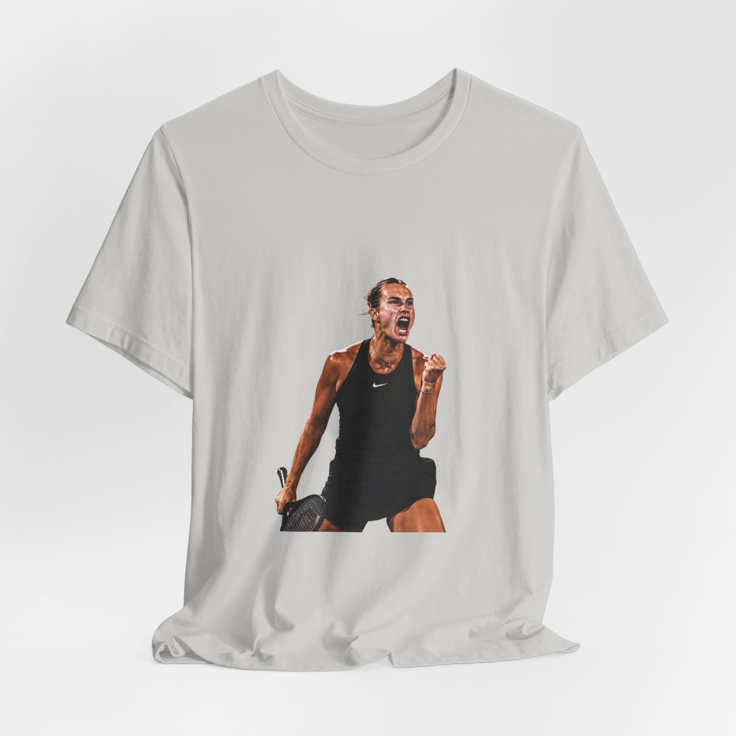 Tennis Player Aryna Sabalenka Victory Graphic Tee