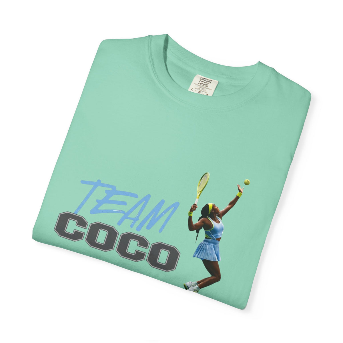 Team Coco Gauff Tennis T-Shirt — "TEAM COCO" Tennis Player Graphic Tee