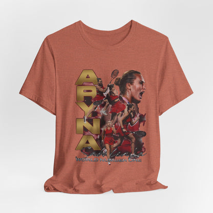 Aryna Sabalenka World Number One Tennis Player T-Shirt