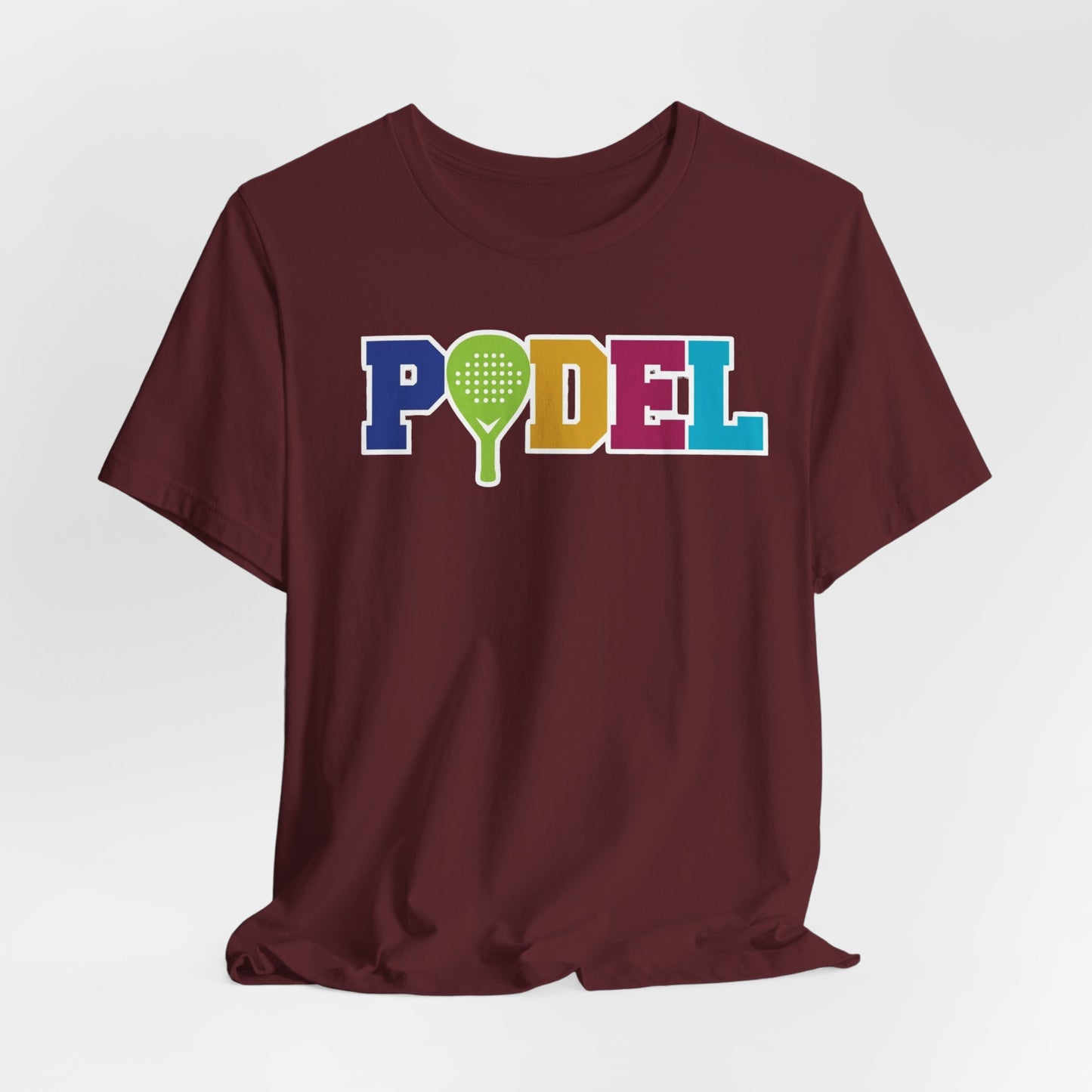 PÖDEL Paddle Tee – Colorful Pickleball Graphic T-Shirt