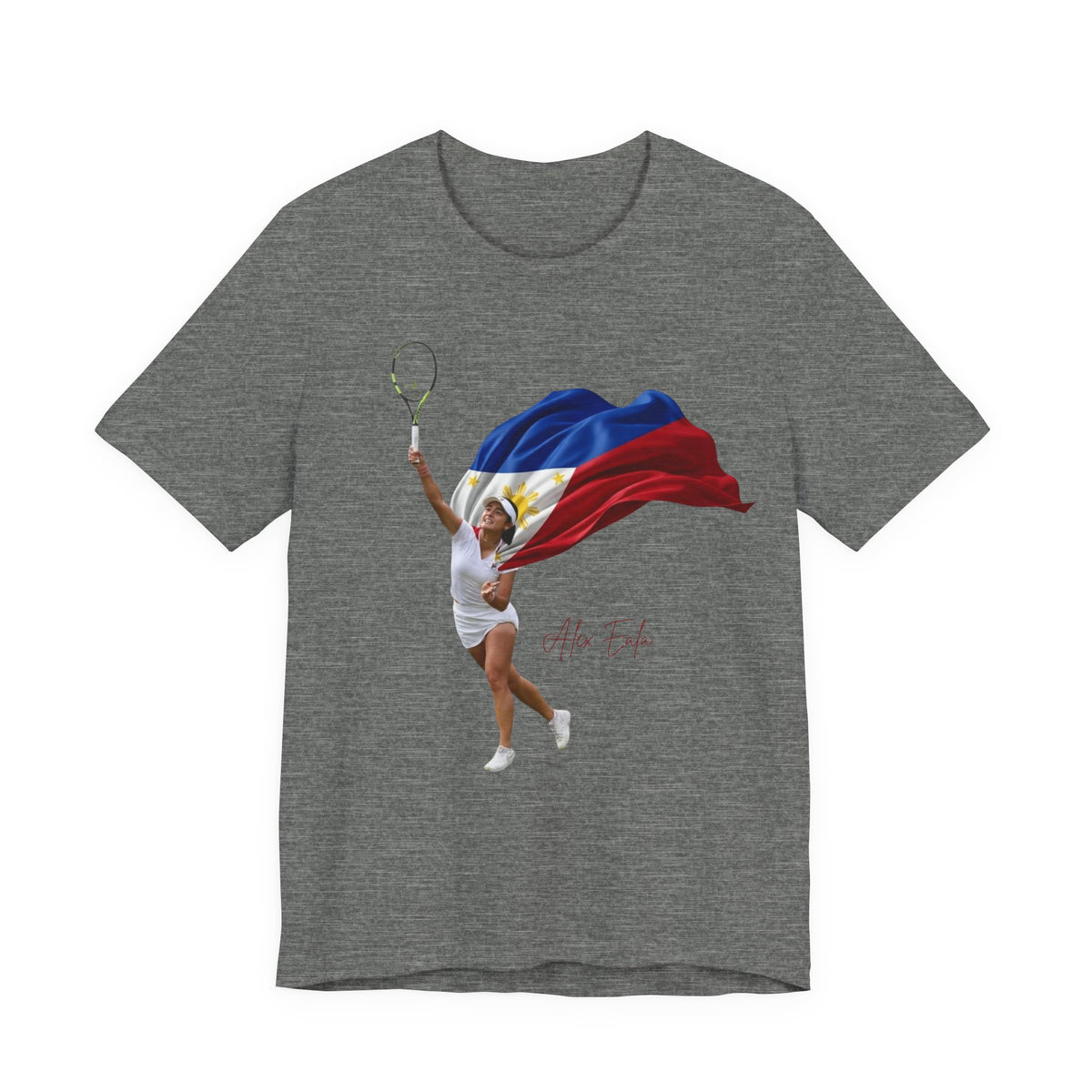 Alex Eala - Tennis Player with Philippine Flag T‑Shirt