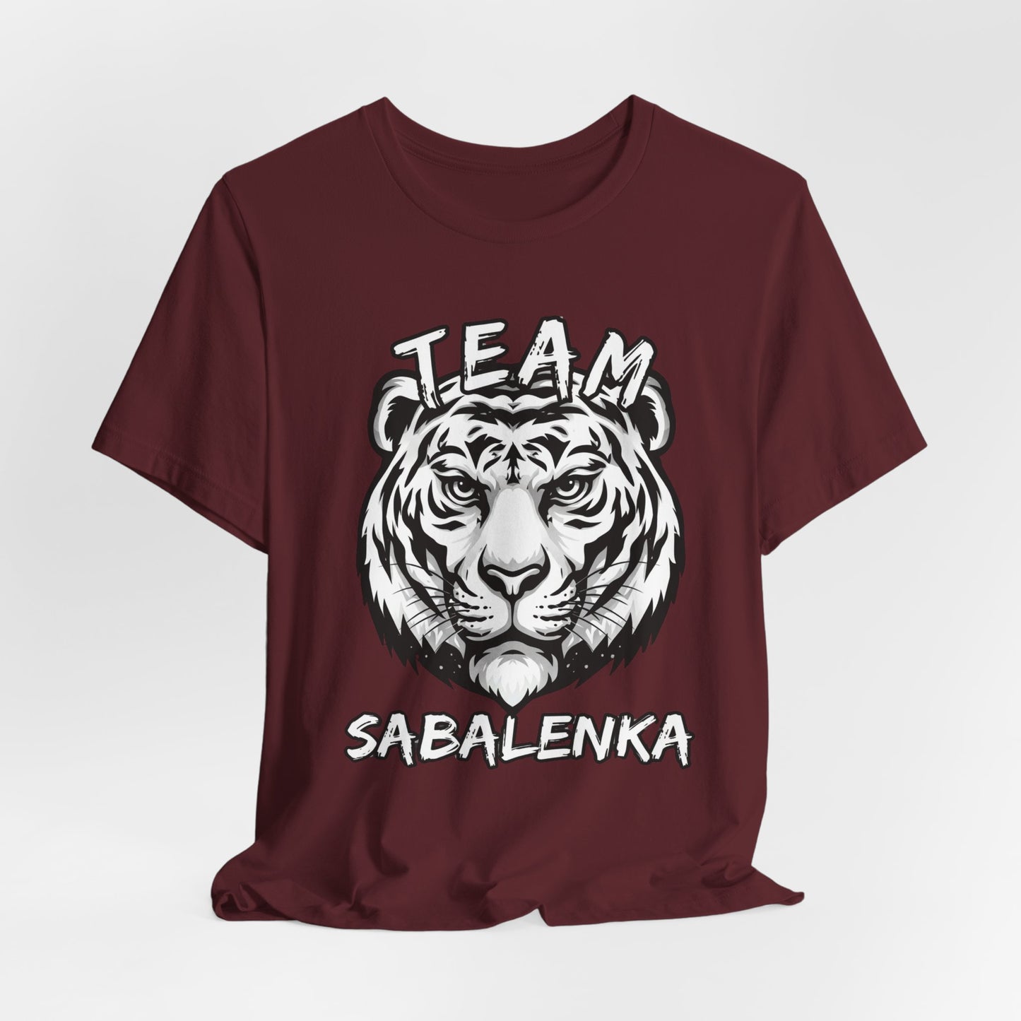 Team Sabalenka Tiger T-Shirt — Tennis Fan Tee