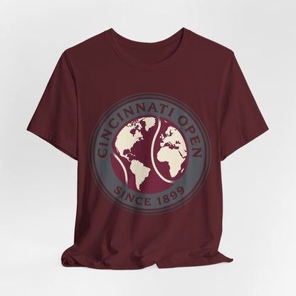 Cincinnati Open Since 1899 Tee — Vintage Tennis Tournament Logo Shirt