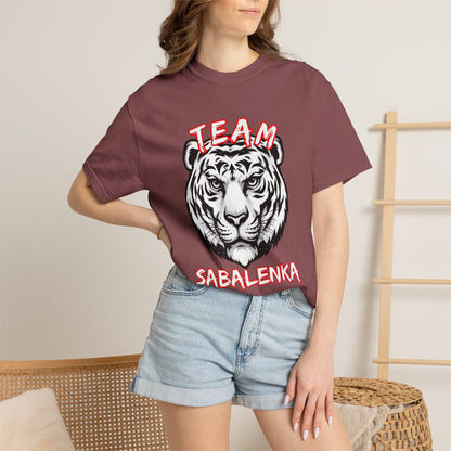 T-Shirt — Team Sabalenka Tiger Graphic Tee