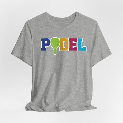 PÖDEL Paddle Tee – Colorful Pickleball Graphic T-Shirt