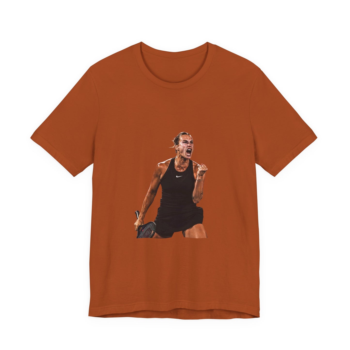 Tennis Player Aryna Sabalenka Victory Graphic Tee