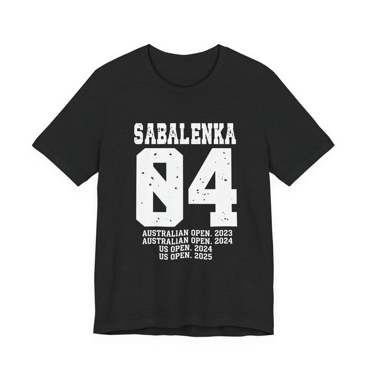 Sabalenka Short Sleeve Tee — Minimal Classic Blank T‑Shirt
