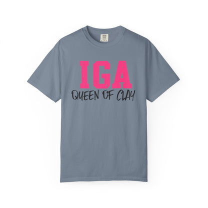 IGA Swiatek - Queen of Clay T-Shirt — Funny Pottery Mom Shirt