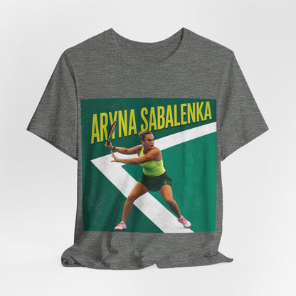Aryna Sabalenka Tennis Tee – Women's Pro Player Graphic T-Shirt