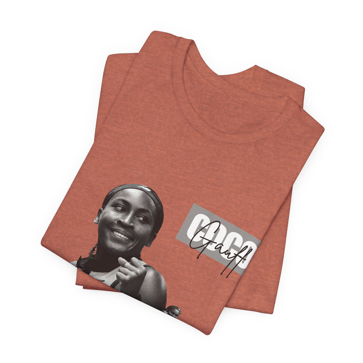 GOGP Graphic Tee — Black & White Motivational Photo T-Shirt