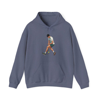Vintage Tennis Hoodie — "It’s Carlos Alcaraz" Retro Tennis Illustration Sweatshirt