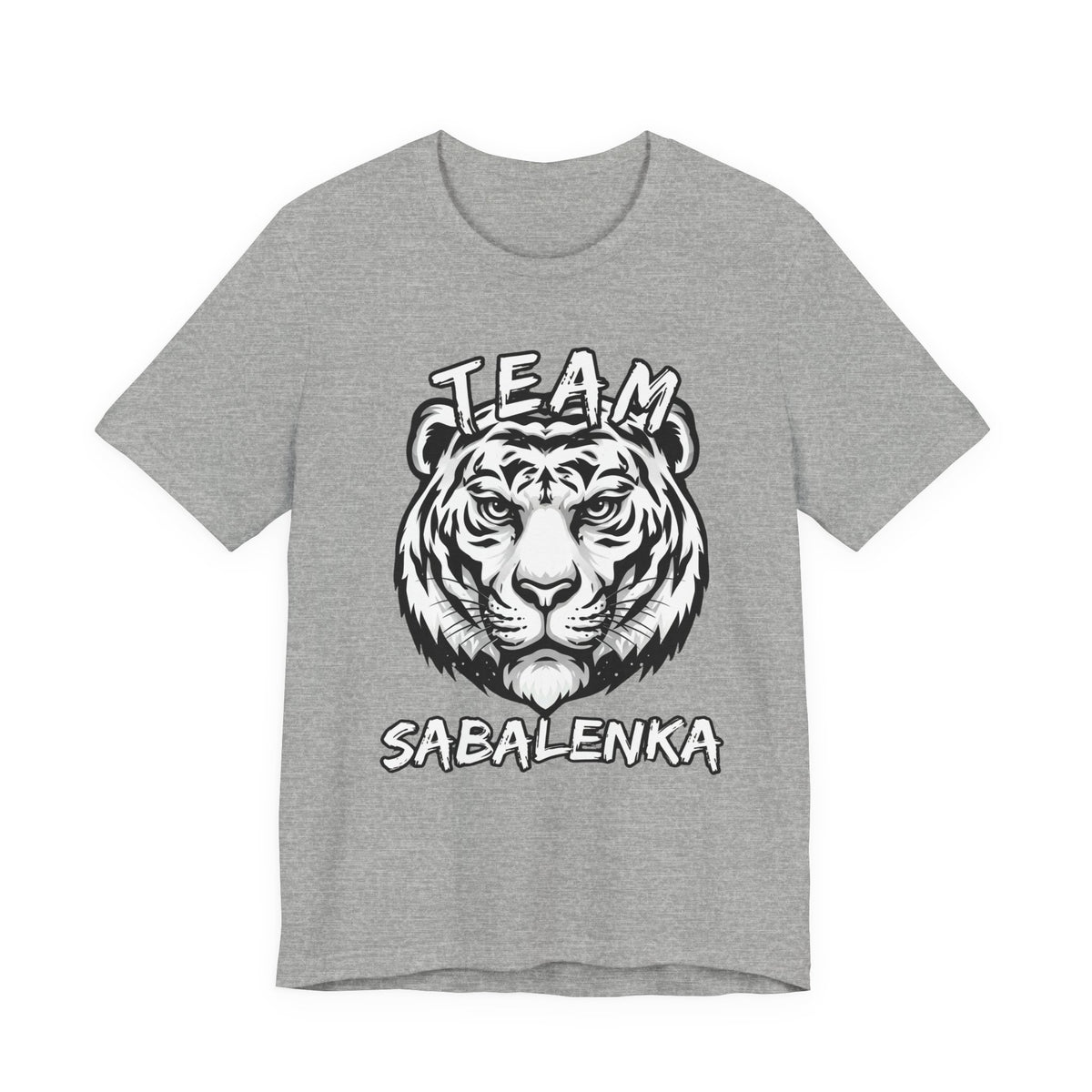 Team Sabalenka Tiger T-Shirt — Tennis Fan Tee