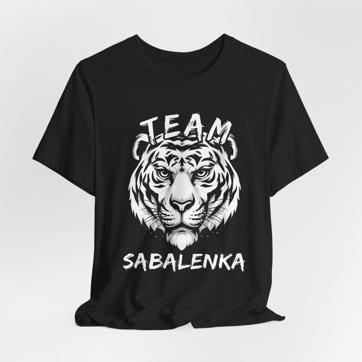 Team Sabalenka Tiger T-Shirt — Tennis Fan Tee