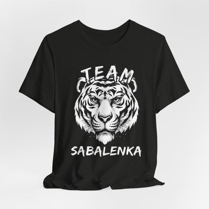 Team Sabalenka Tiger T-Shirt — Tennis Fan Tee