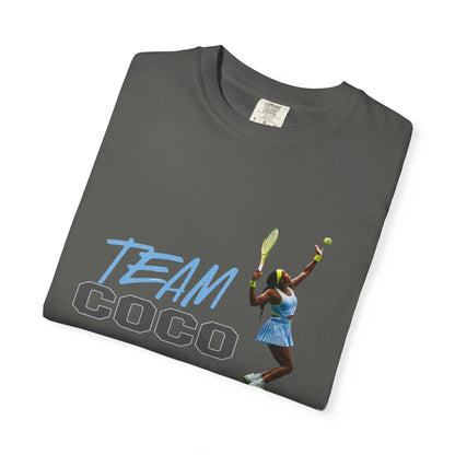 Team Coco Gauff Tennis T-Shirt — "TEAM COCO" Tennis Player Graphic Tee