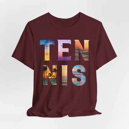 Tennis Sunset Tee