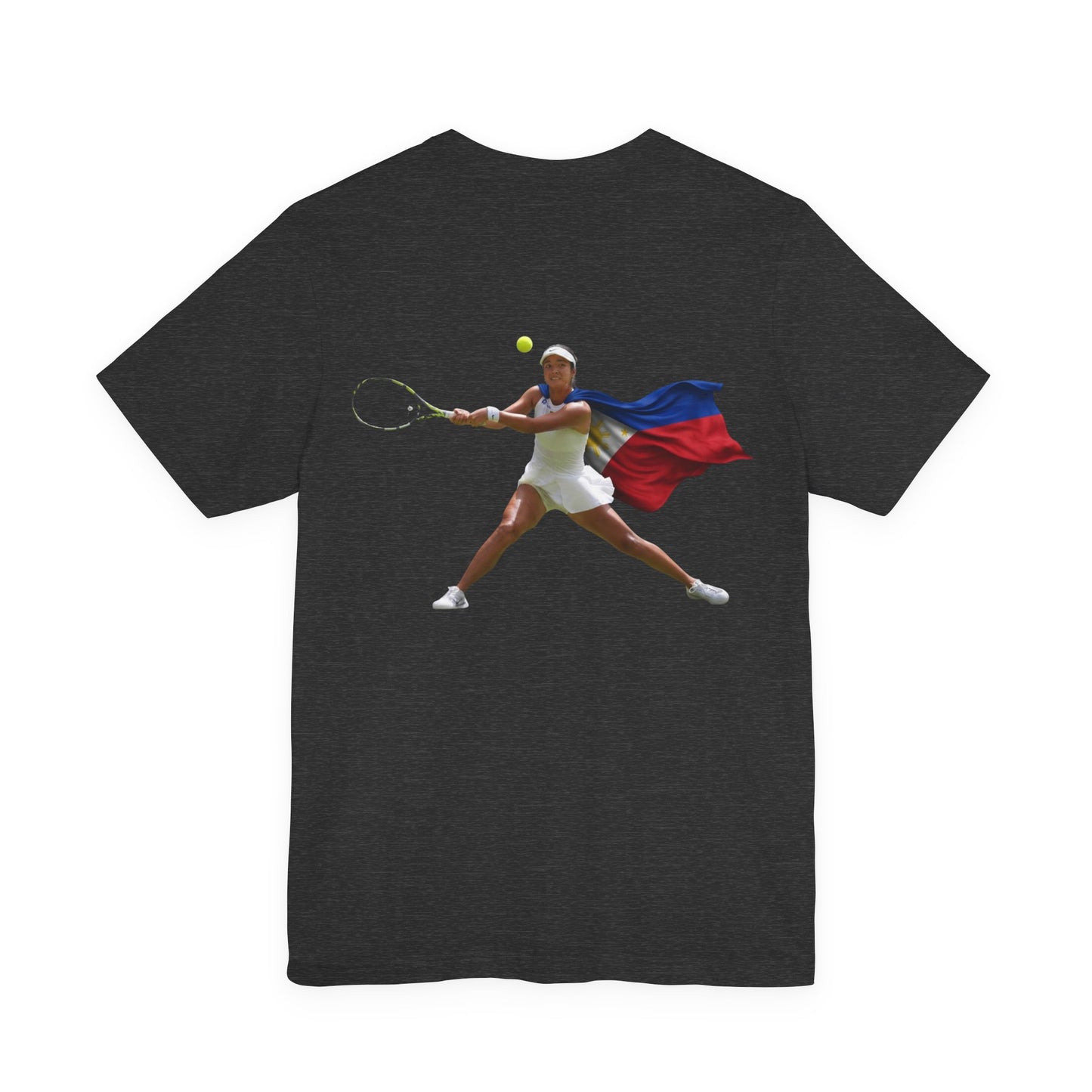 Alex Eala Colorblock Name Tee — Kids & Fans Tennis Player Tribute Shirt