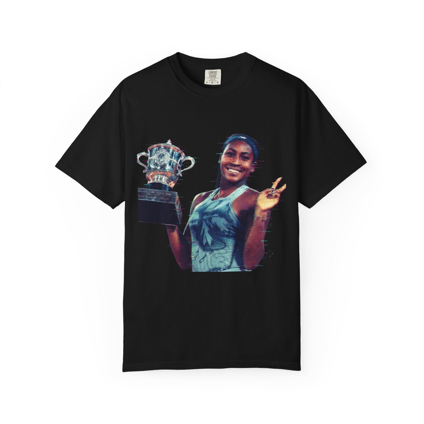 T-Shirt — Coco Gauff Champion Photo Tee