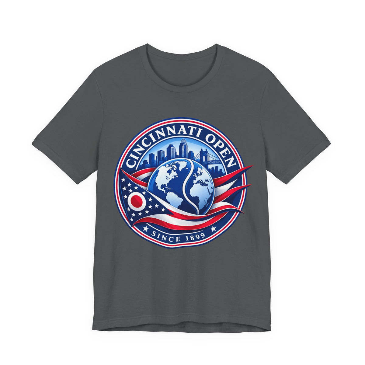 Cincinnati Open Vintage Logo T‑Shirt — Since 1899 Tennis Fan Tee