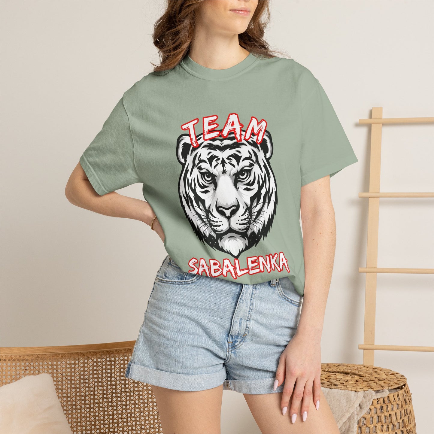 T-Shirt — Team Sabalenka Tiger Graphic Tee