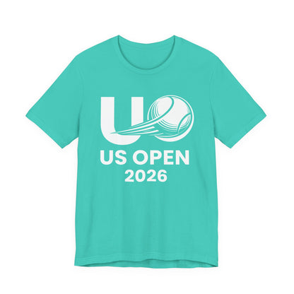 US Open 2026 Tennis Tee — Bold Logo Match-Day Shirt