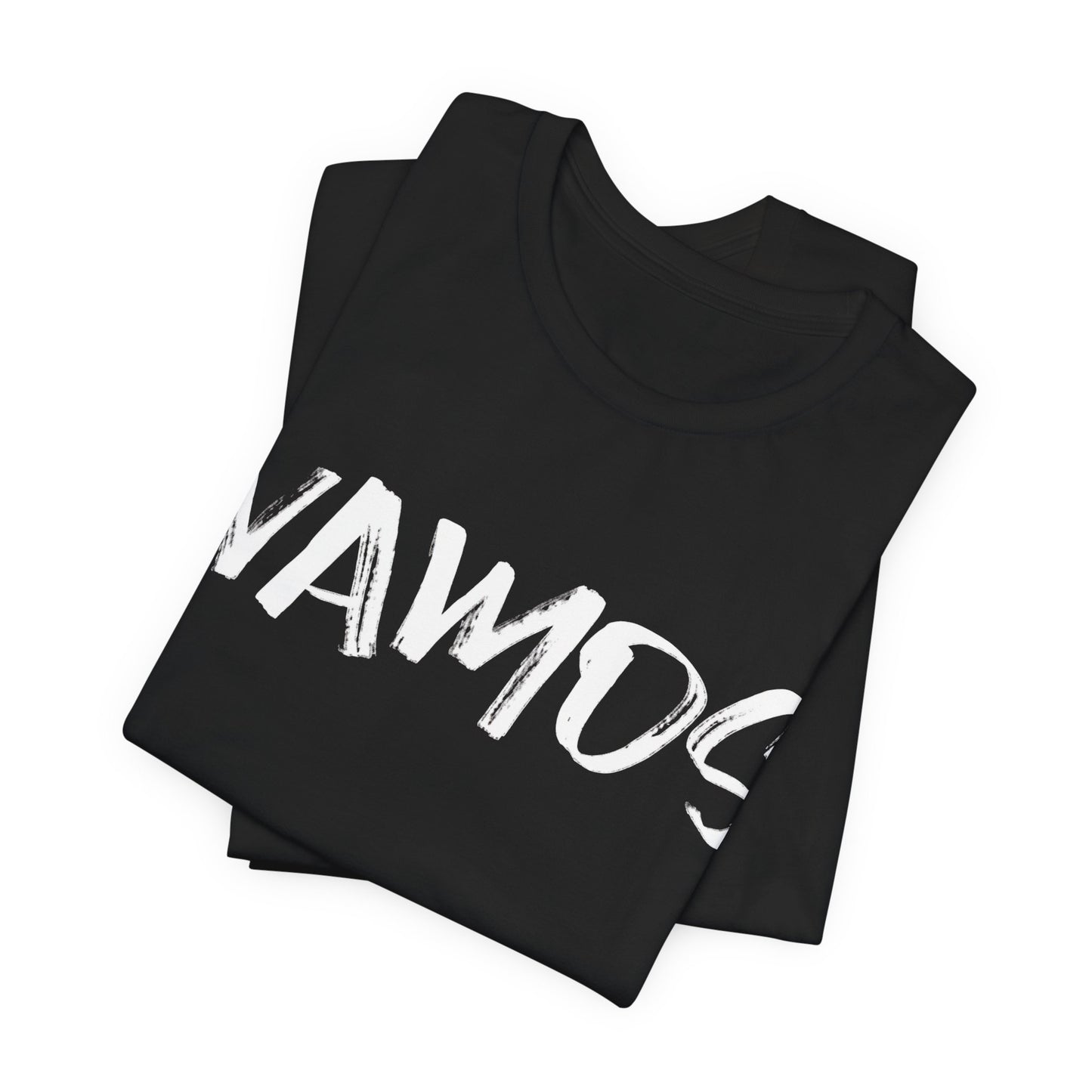 Vamos T-Shirt — Bold Brush Script Graphic Tee