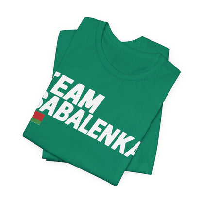 Team Sabalenka Minimalist Pan-African Flag T-shirt