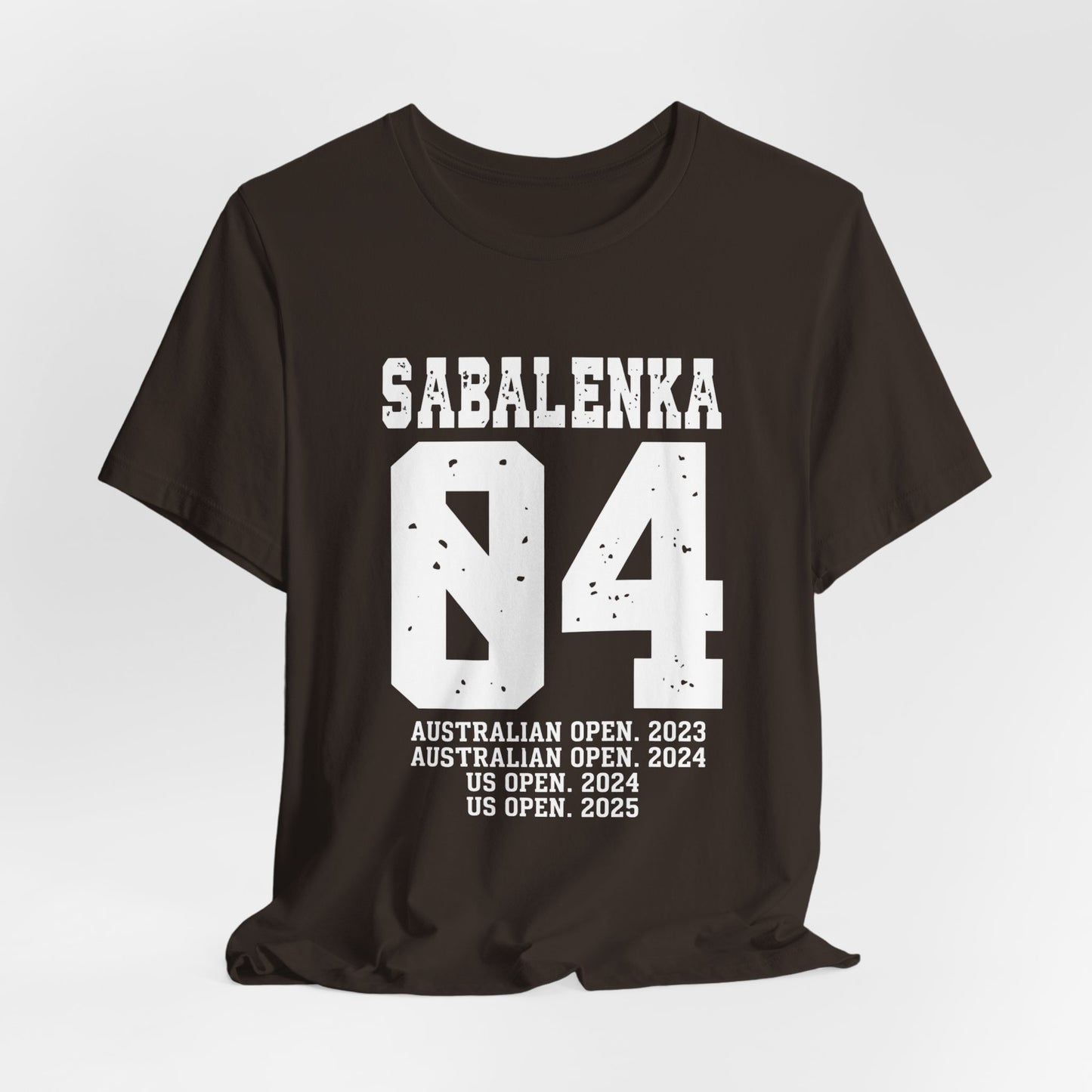 Sabalenka Short Sleeve Tee — Minimal Classic Blank T‑Shirt