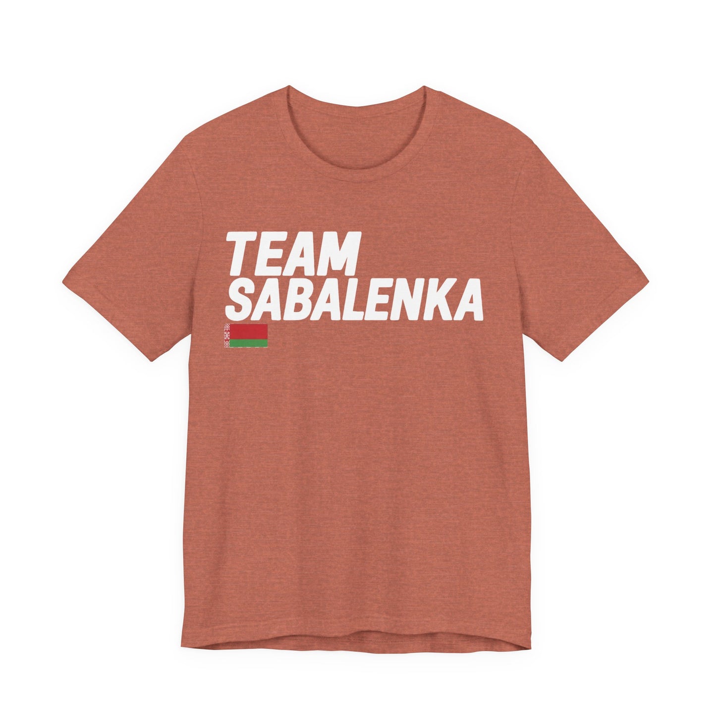 Team Sabalenka Minimalist Pan-African Flag T-shirt