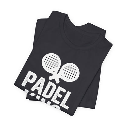 Padel King T‑Shirt — Men's Padel Tennis Graphic Tee