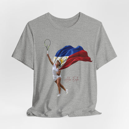 Alex Eala - Tennis Player with Philippine Flag T‑Shirt