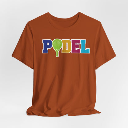 PÖDEL Paddle Tee – Colorful Pickleball Graphic T-Shirt