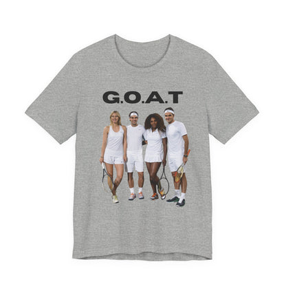 G.O.A.T. Tennis Team Graphic Tee - Federer, Serena, Nadal, Sharapova