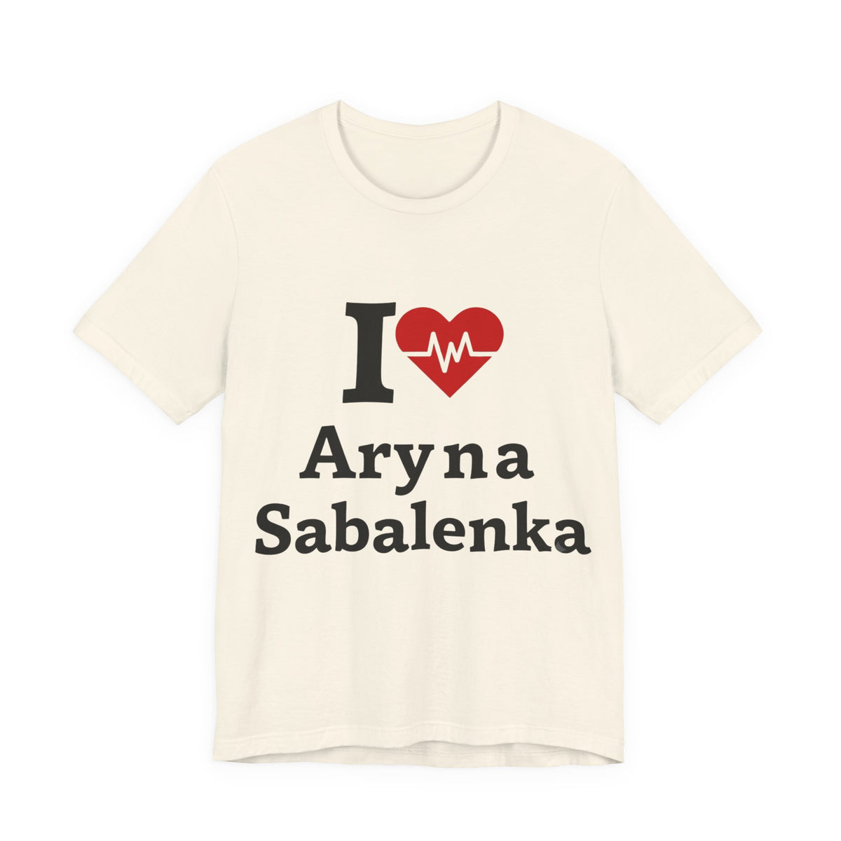 I love Aryna Sabalenka Tennis Fan T-shirts