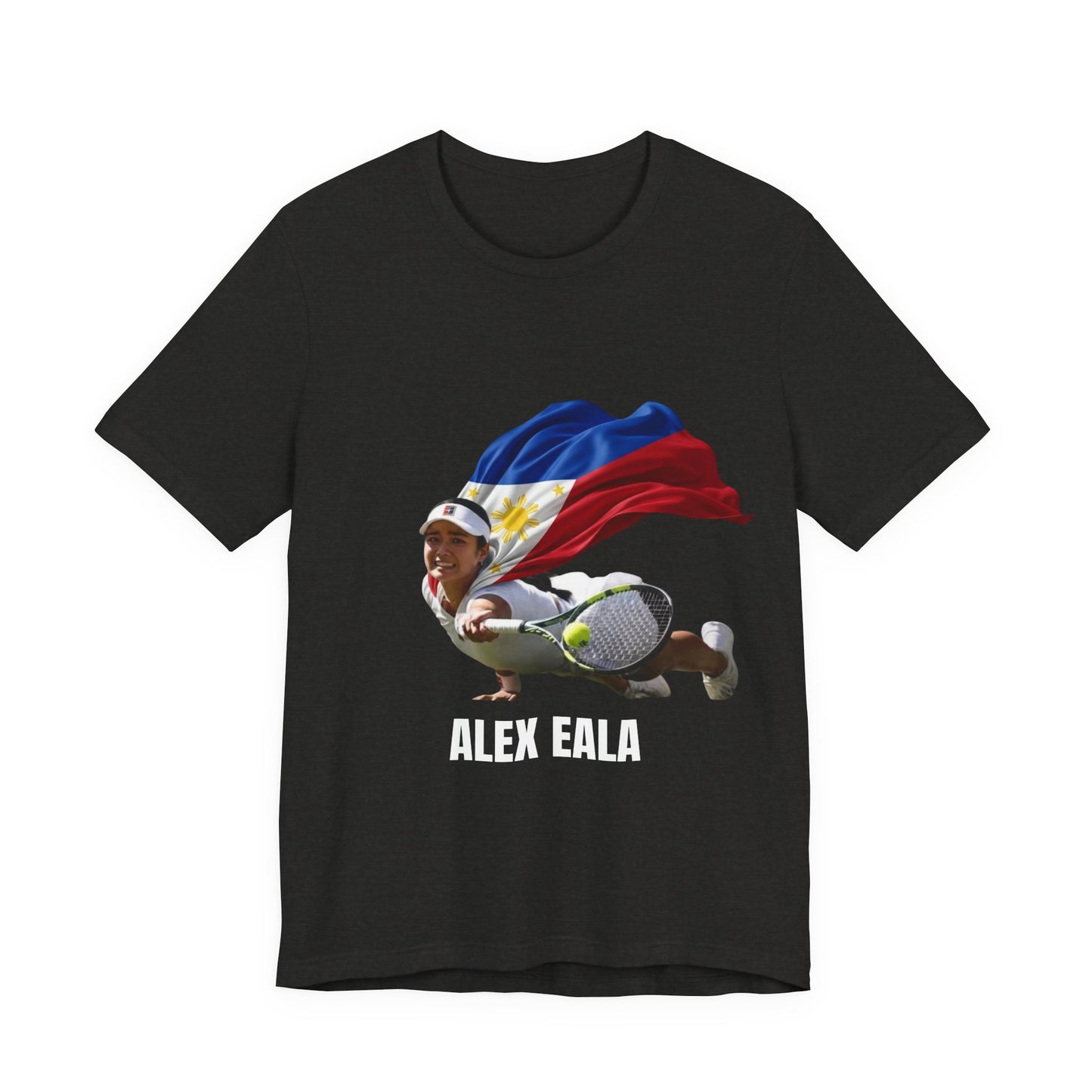 Tennis Superhero Tee — Philippine Flag Athlete Graphic