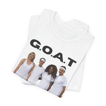 G.O.A.T. Tennis Team Graphic Tee - Federer, Serena, Nadal, Sharapova