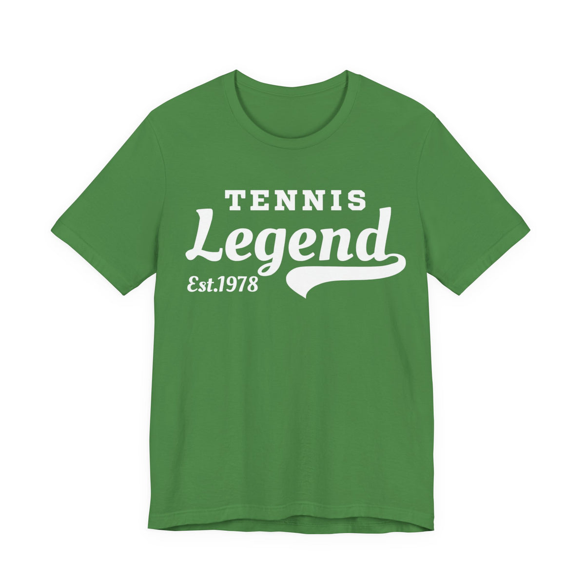 Tennis Legend Tee – Retro "Tennis Legend Est. 1978" Graphic Shirt
