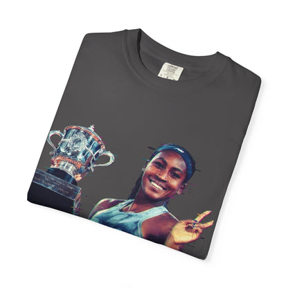 T-Shirt — Coco Gauff Champion Photo Tee
