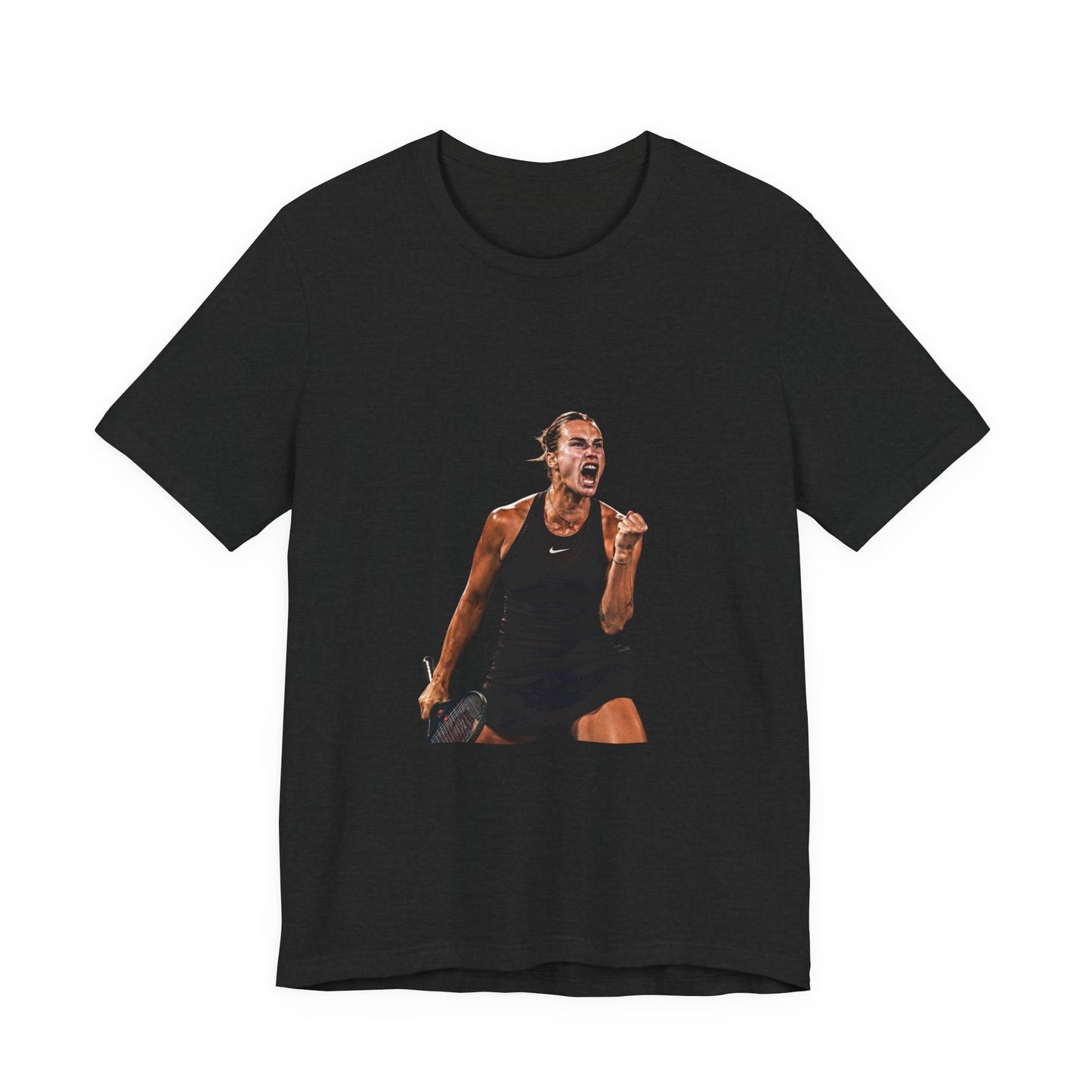 Tennis Player Aryna Sabalenka Victory Graphic Tee