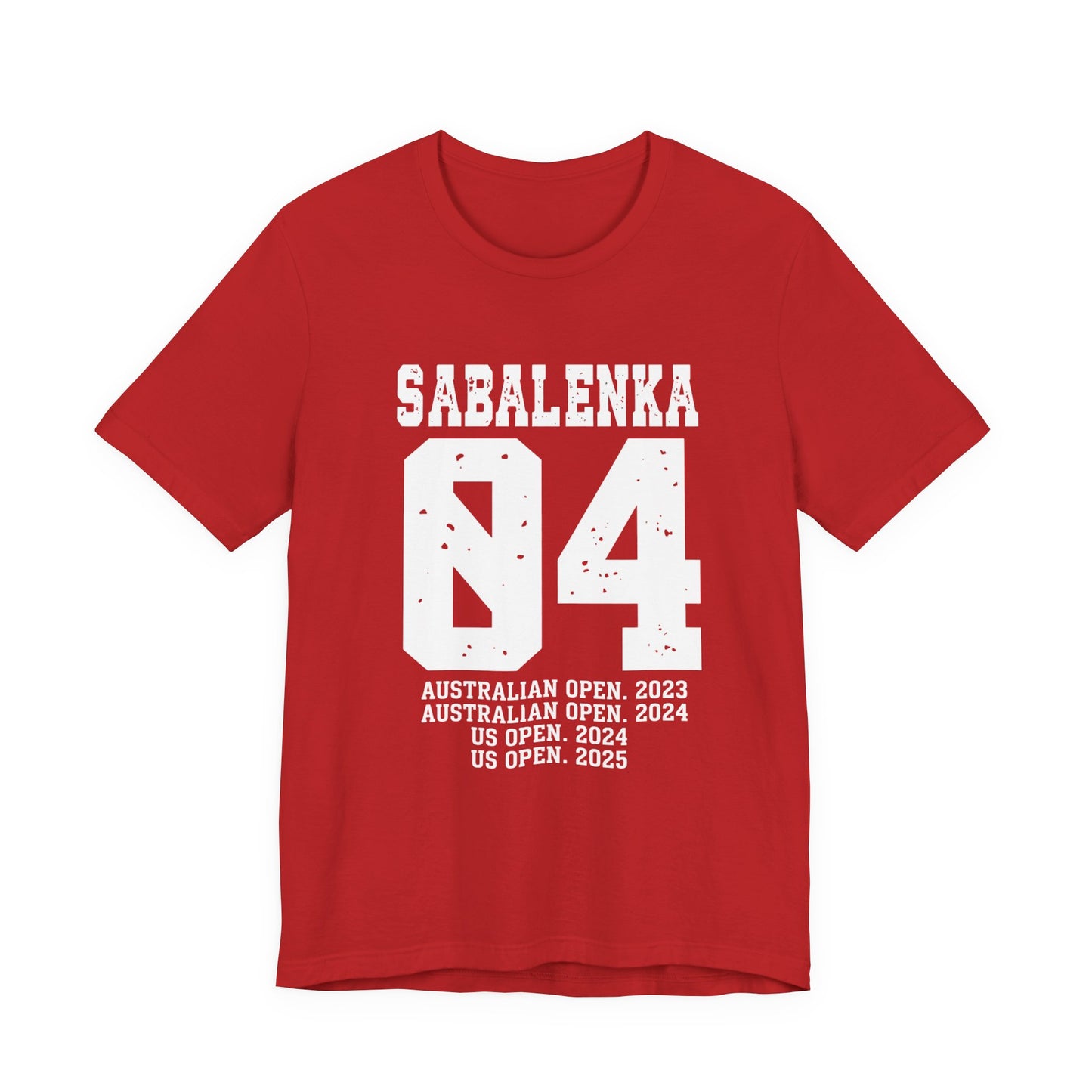 Sabalenka Short Sleeve Tee — Minimal Classic Blank T‑Shirt