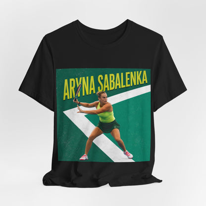Aryna Sabalenka Tennis Tee – Women's Pro Player Graphic T-Shirt