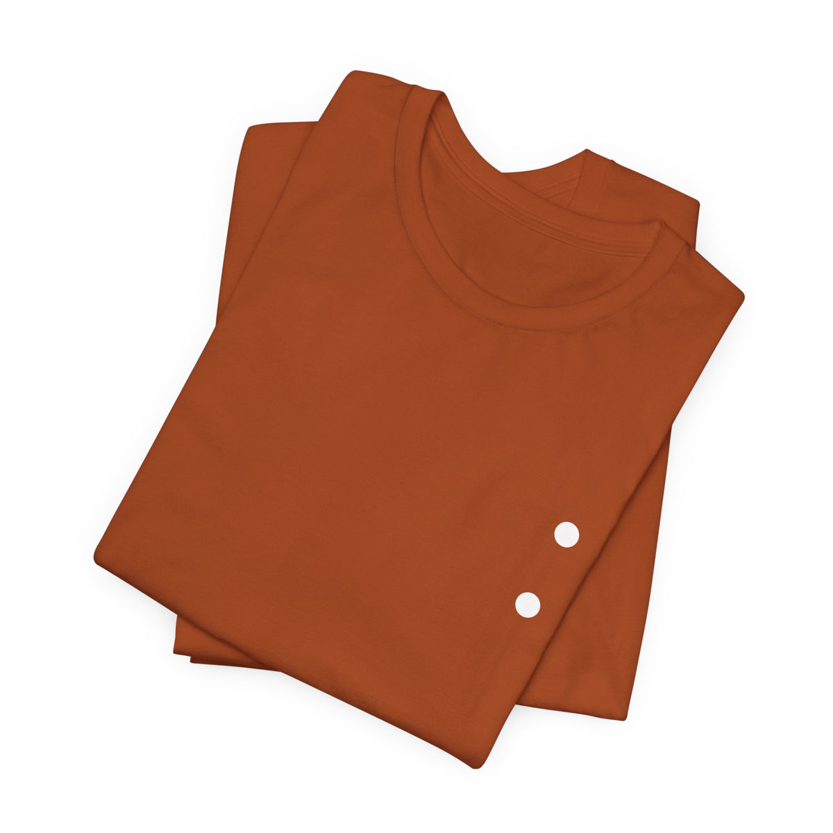 Minimal Dot Chest Tee — Casual Everyday Short Sleeve Shirt