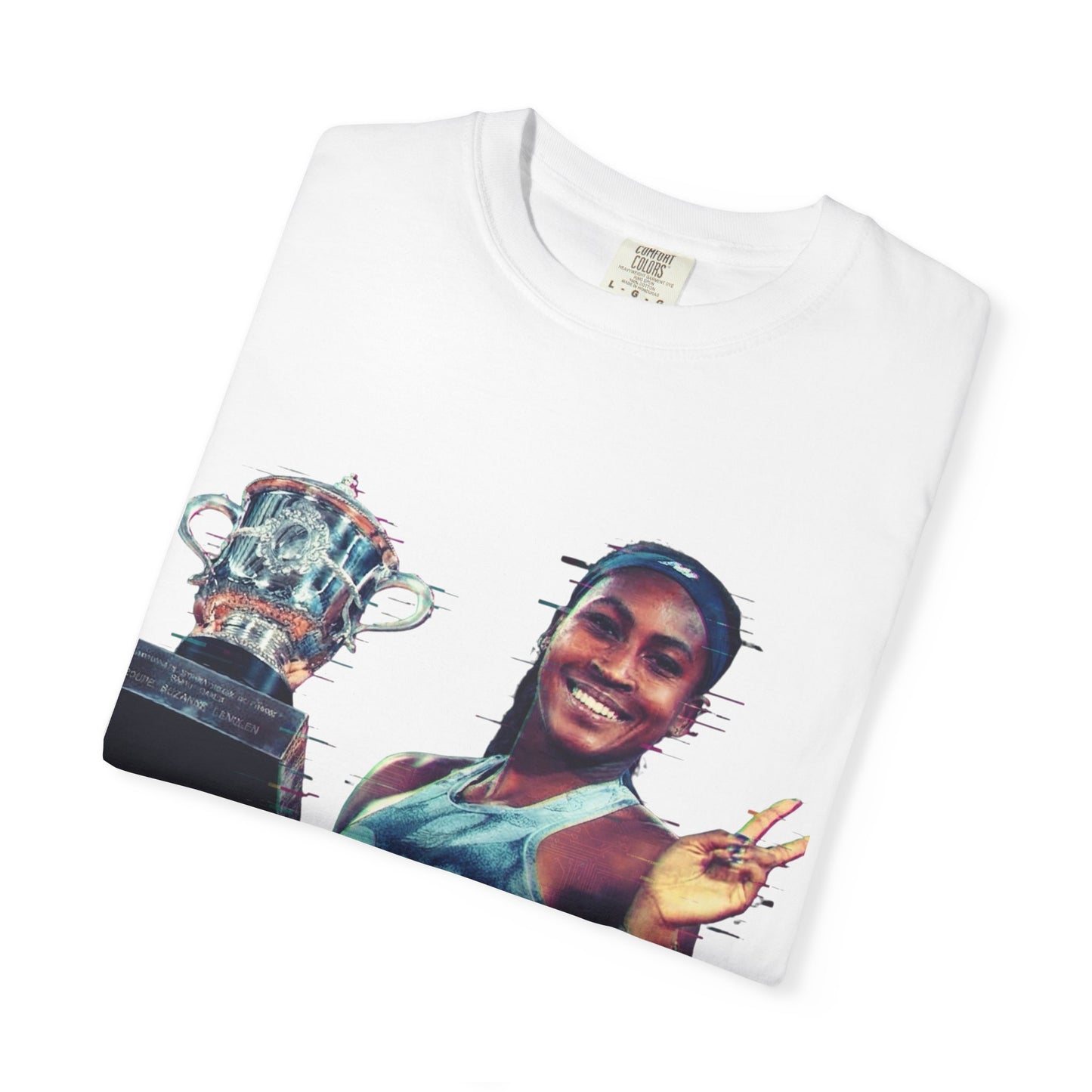T-Shirt — Coco Gauff Champion Photo Tee