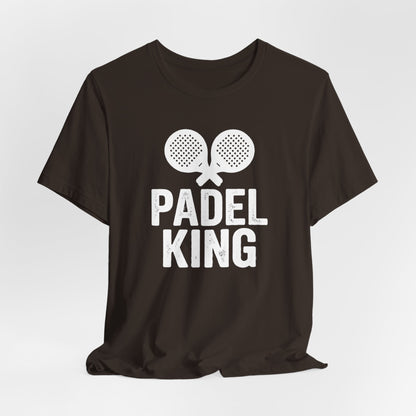 Padel King T‑Shirt — Men's Padel Tennis Graphic Tee
